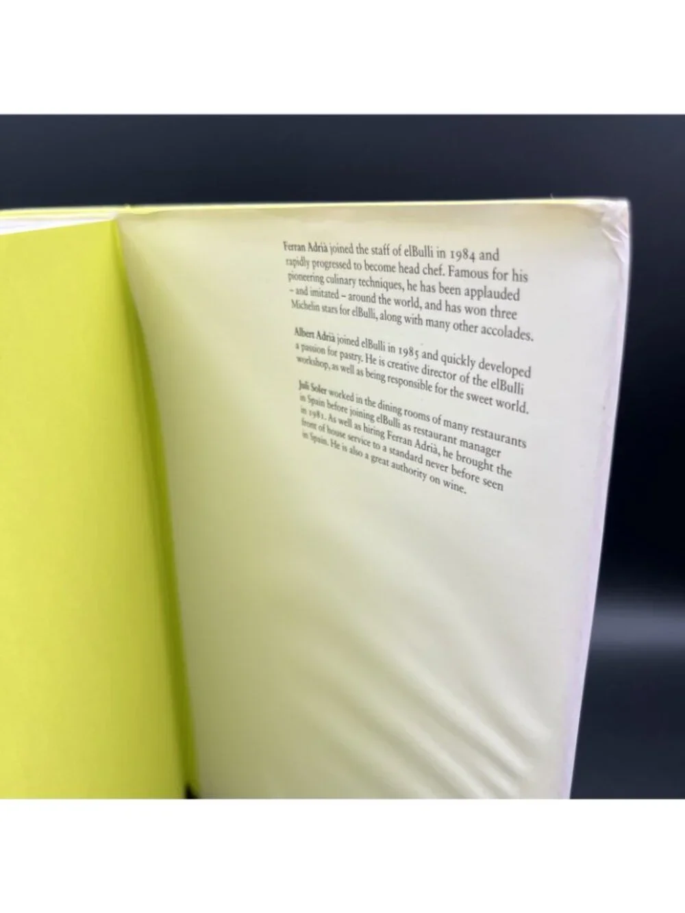 A Day at ElBulli Insight into the Ideas Methods Creativity Ferran Adrià Phaidon